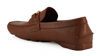 Versace Elegant Medusa-Embossed Leather Men's Loafers11