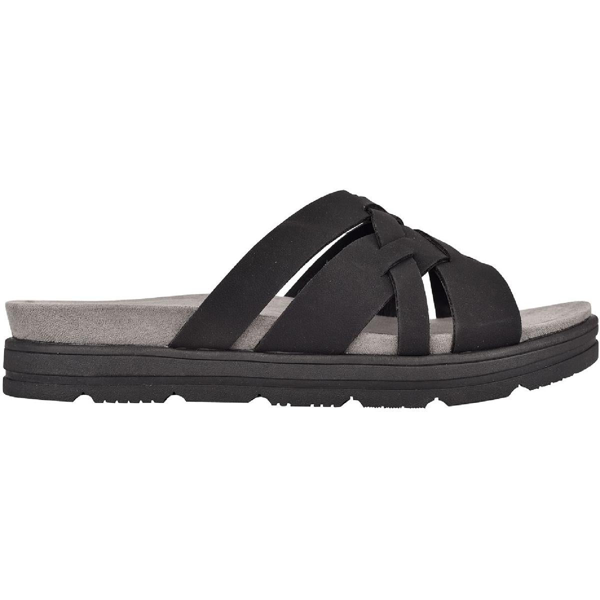 Star Womens Padded Insole Flat Sandals