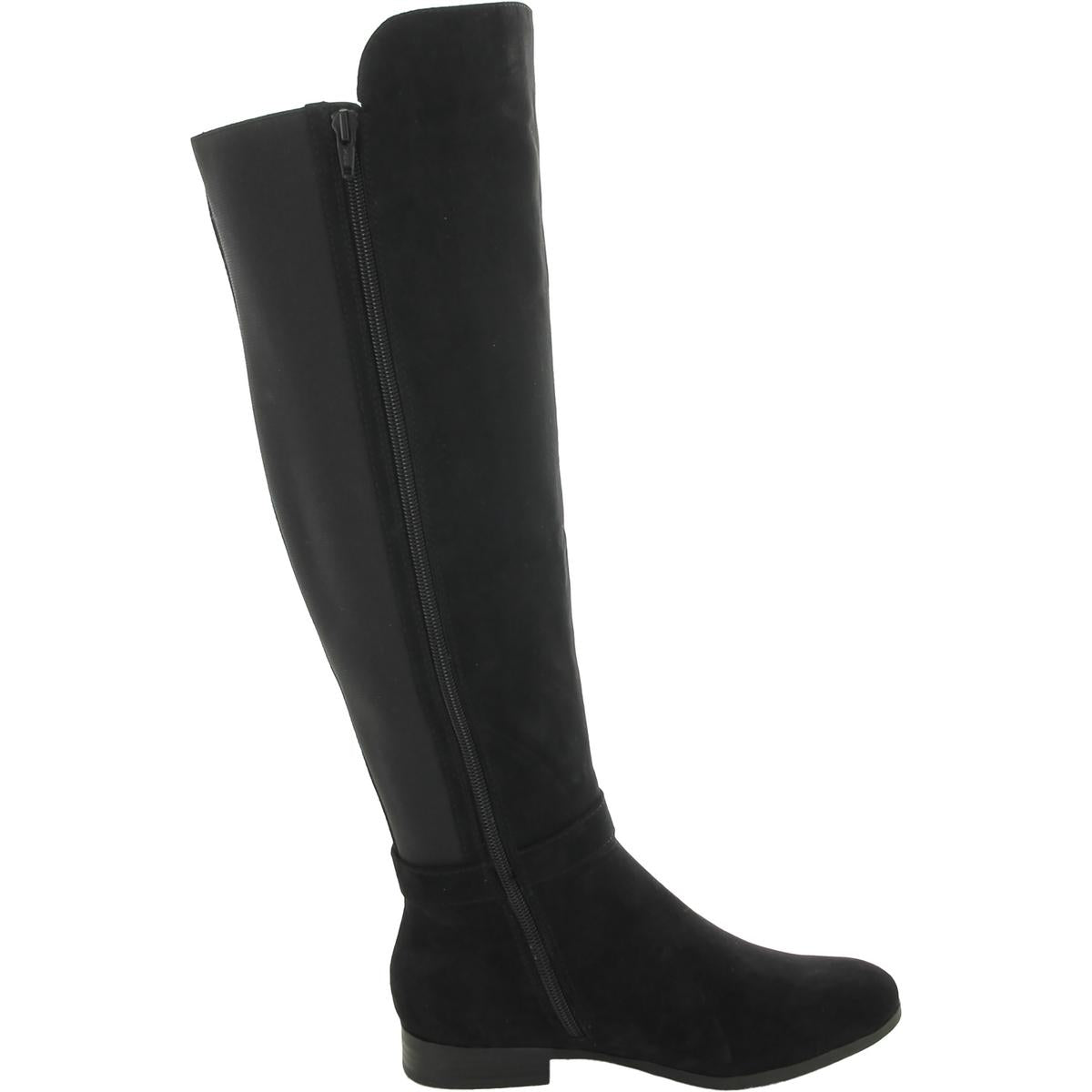 Kimmball Womens Solid Tall Over-The-Knee Boots