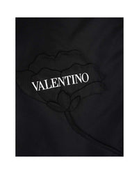 Valentino Casual Solid Color Shorts Men Black