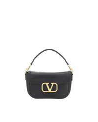 Valentino Garavani Roman Stud Shoulder Bag Women Black ONE SIZE Black