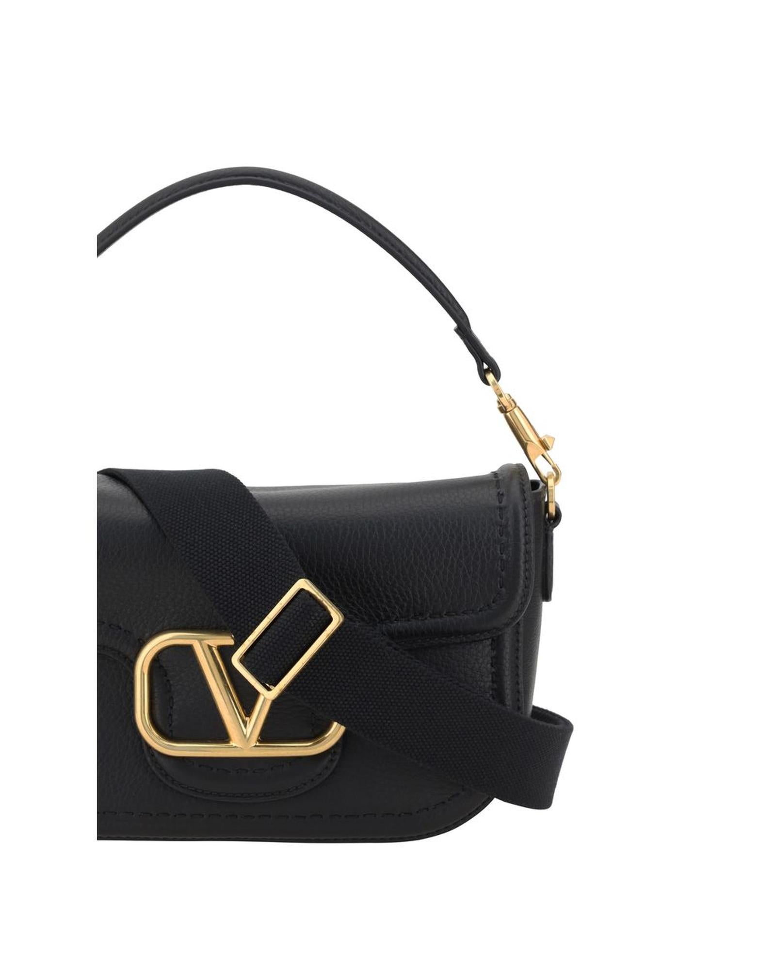 Valentino Garavani Roman Stud Shoulder Bag Women Black