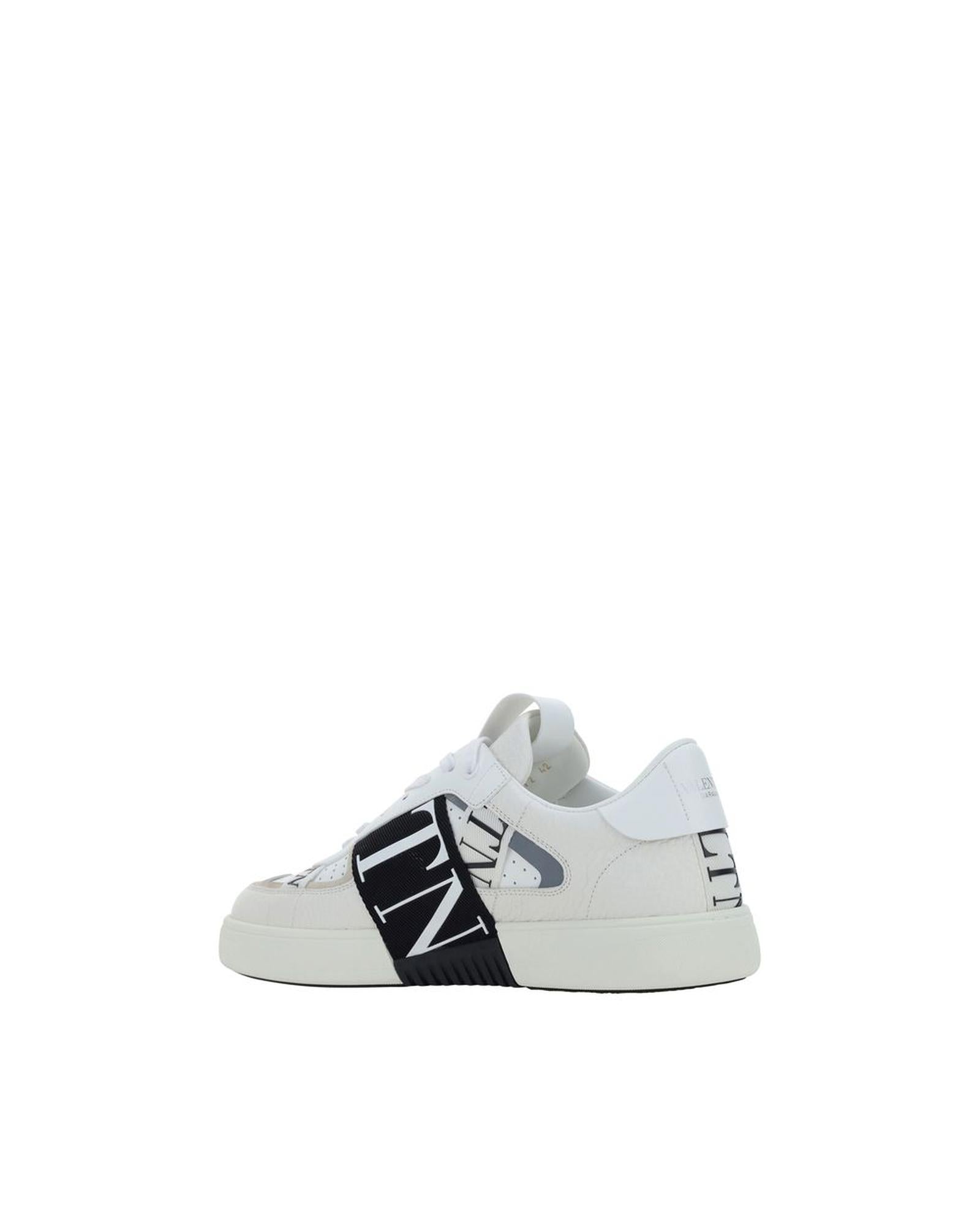 Valentino Garavani Open Sneaker VLTN Logo Band Men White
