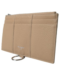 Dolce & Gabbana Sicily Wallet on Chain - Beige Leather