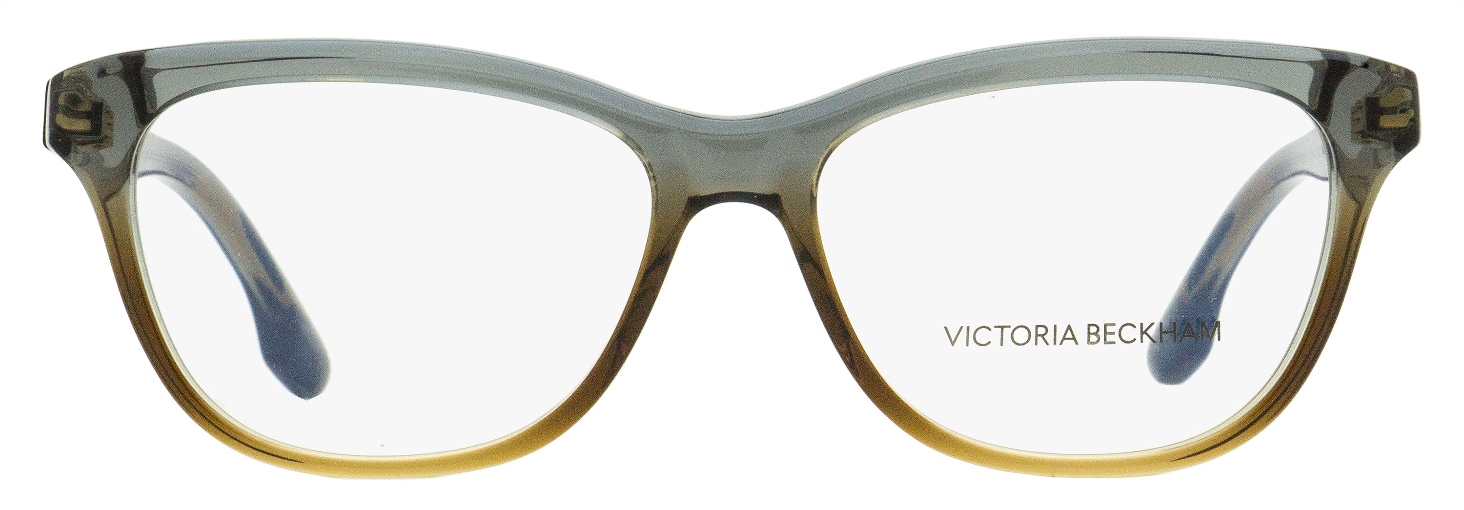 Victoria Beckham Rectangular Eyeglasses VB2607 038 Gray-Brown 55mm