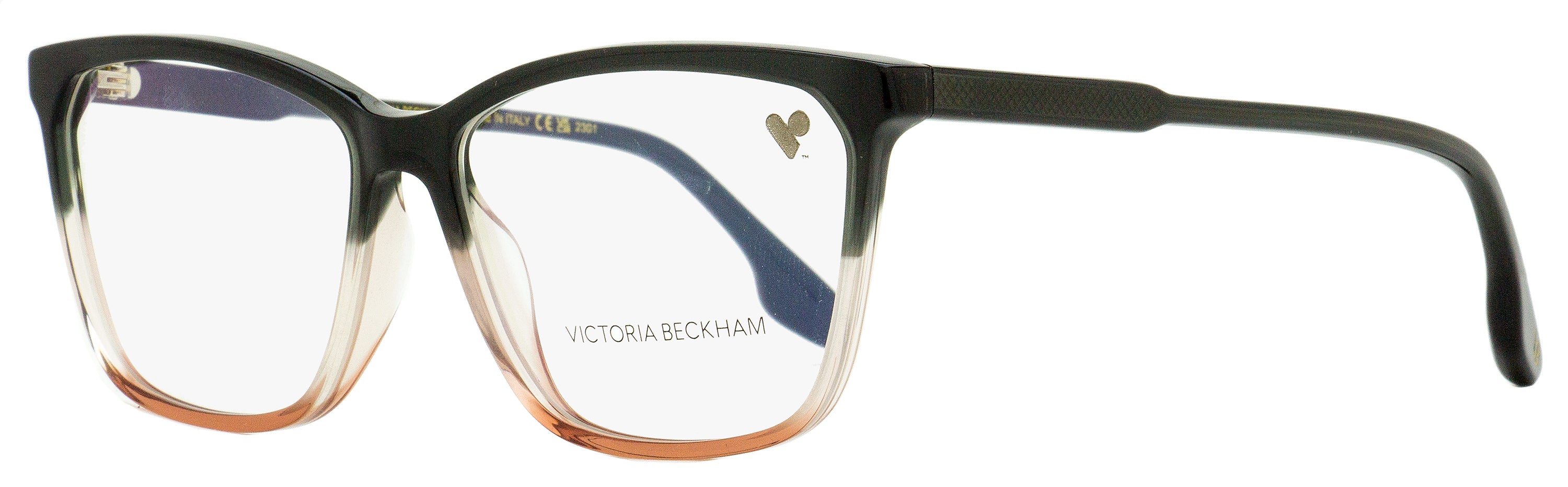 Victoria Beckham Rectangular Eyeglasses VB2614 039 Gray-Rose 57mm Gray-Rose