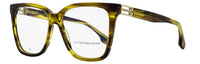 Victoria Beckham Square Eyeglasses VB2680 318 Striped Khaki 53mm Striped Khaki