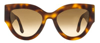 Victoria Beckham Cat Eye Sunglasses VB628S 215 Tortoise 55mm