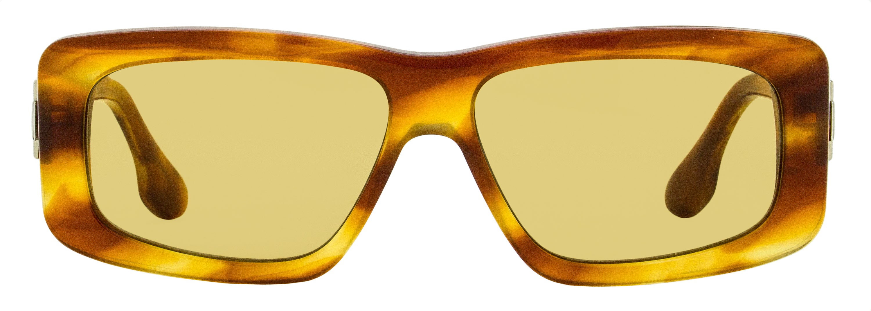 Victoria Beckham Chain Rectangular Sunglasses VB669S 223 Blonde