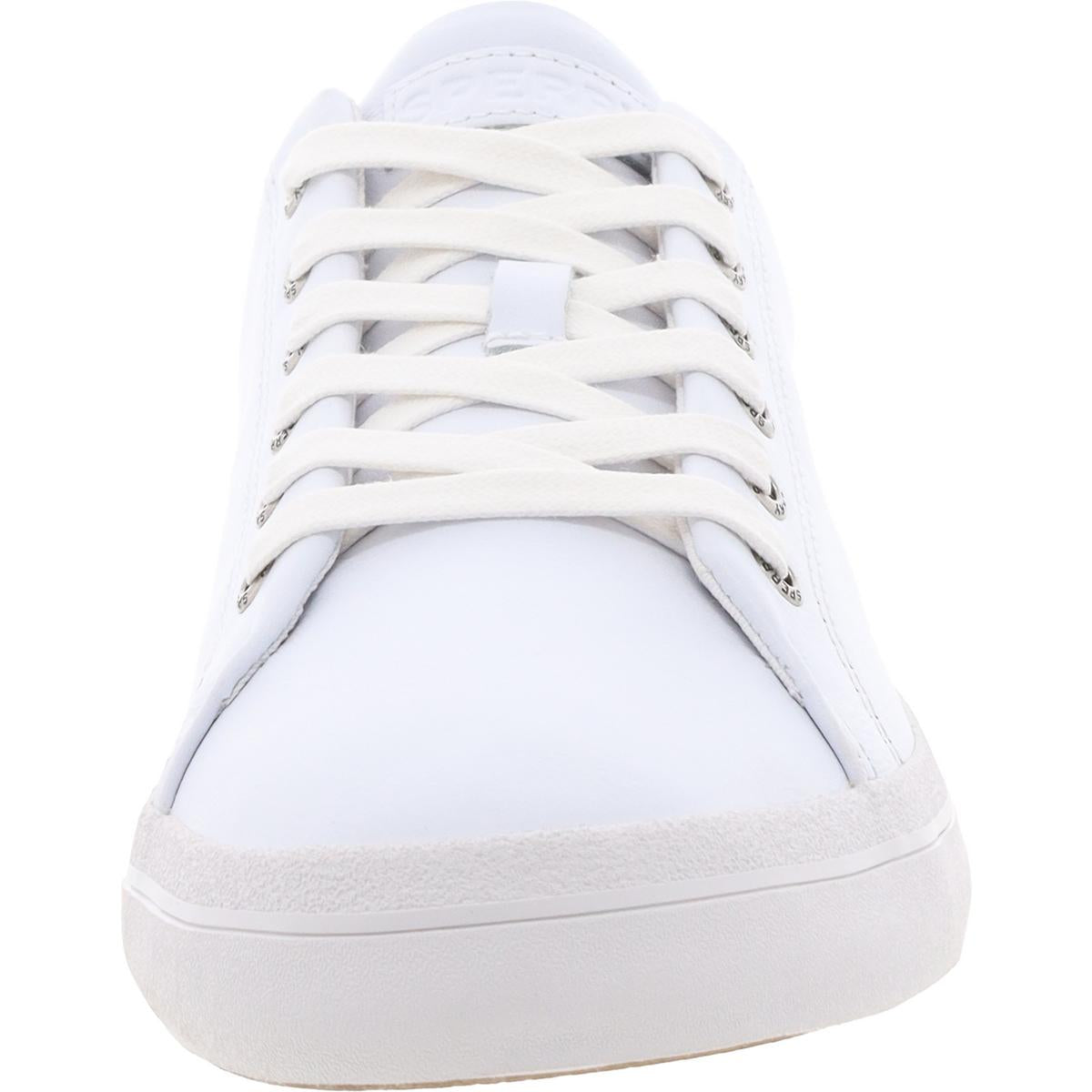Mens Lace-Up Leather Casual And Fashion Sneakers
