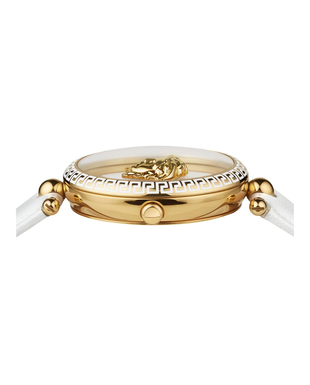 Versace Womens White 39mm Strap Fashion Watch