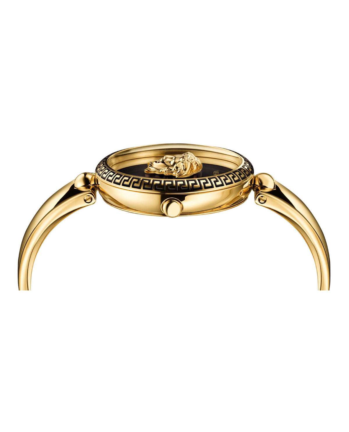 Versace Versace Womens  IP Yellow Gold 39mm Bracelet Fashion Watch