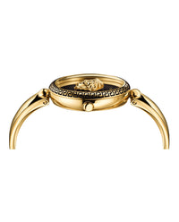 Versace Versace Womens  IP Yellow Gold 39mm Bracelet Fashion Watch