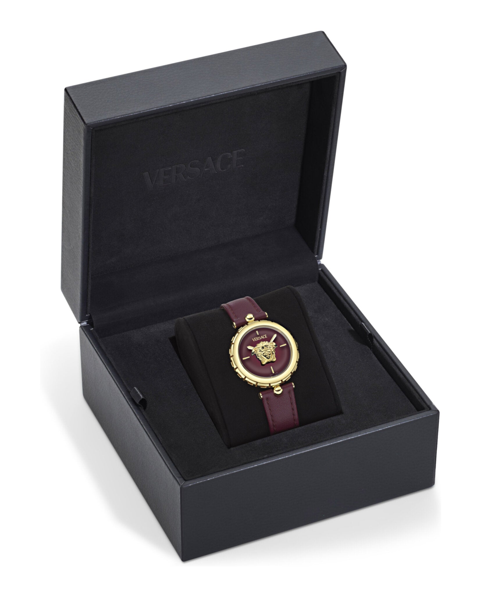 Versace Womens Gold 34mm Strap Fashion Watch