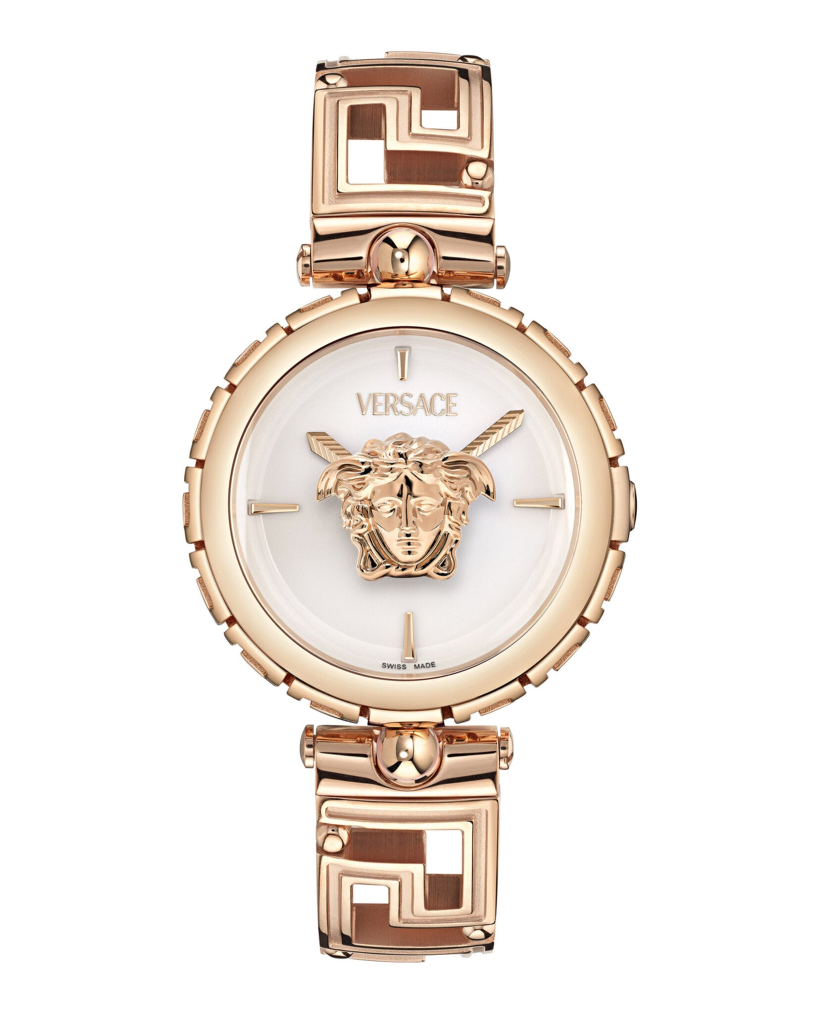 Versace Versace Womens  Rosegold 34mm Bracelet Fashion Watch