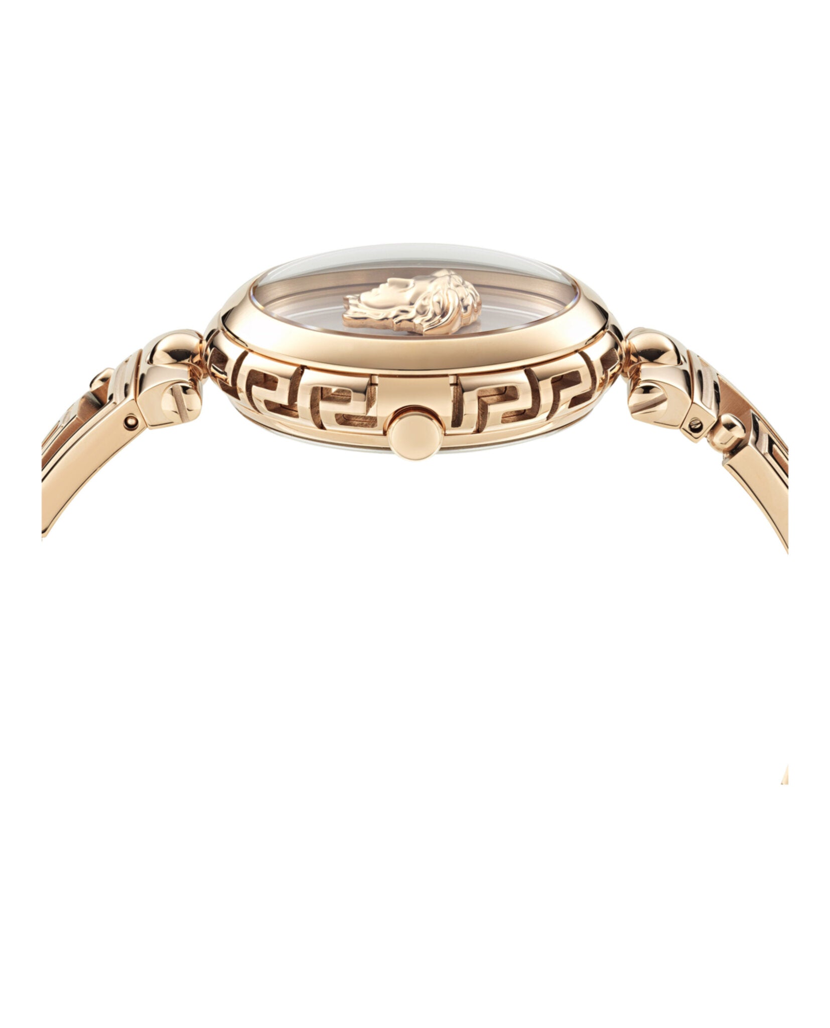 Versace Versace Womens  Rosegold 34mm Bracelet Fashion Watch