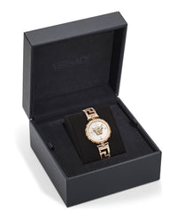 Versace Versace Womens  Rosegold 34mm Bracelet Fashion Watch