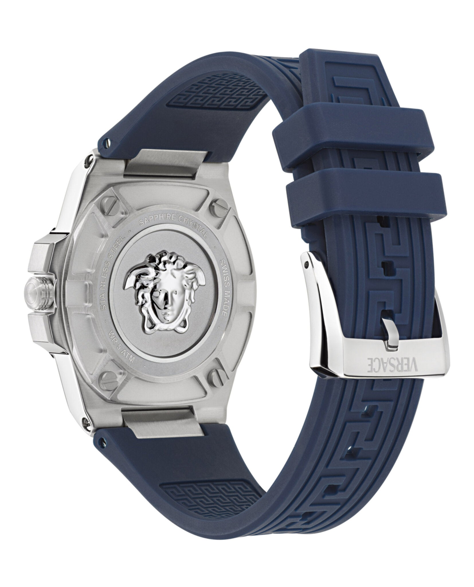 Versace Versace Womens  Stainless Steel 38mm Strap Fashion Watch