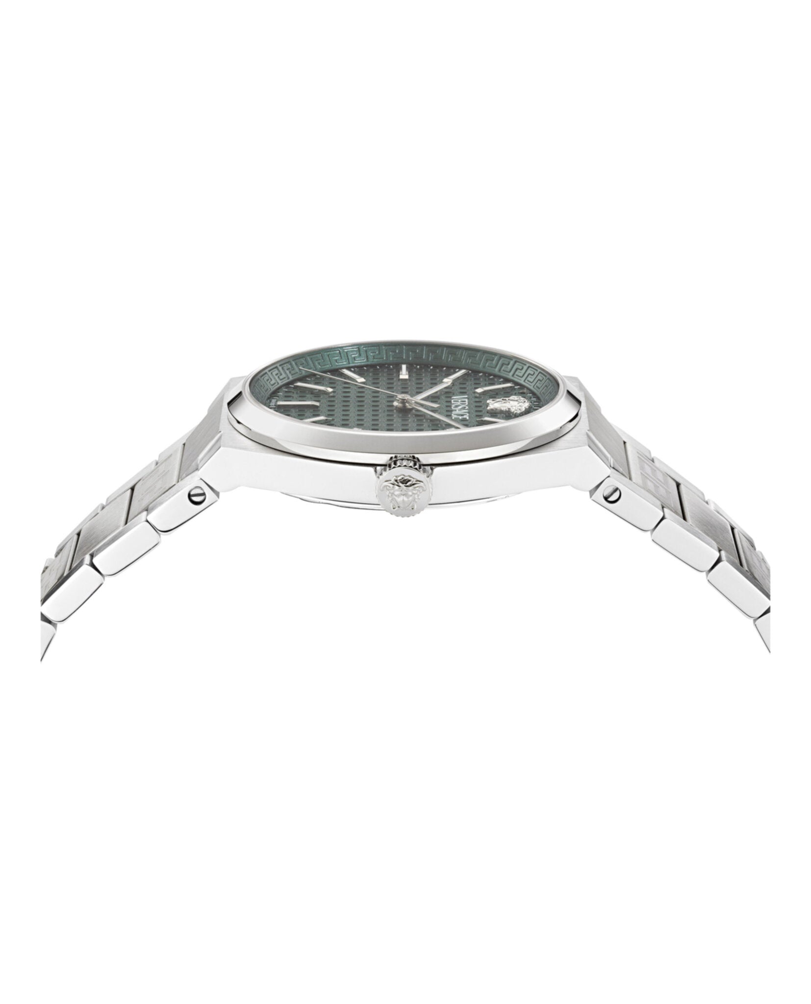 Versace Versace Mens  Stainless Steel 39mm Bracelet Fashion Watch
