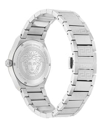 Versace Versace Mens  Stainless Steel 39mm Bracelet Fashion Watch