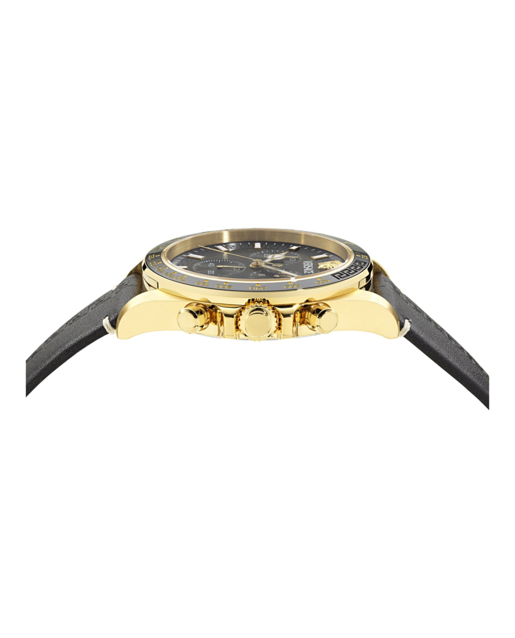Versace Mens 43mm Bracelet Fashion Watch