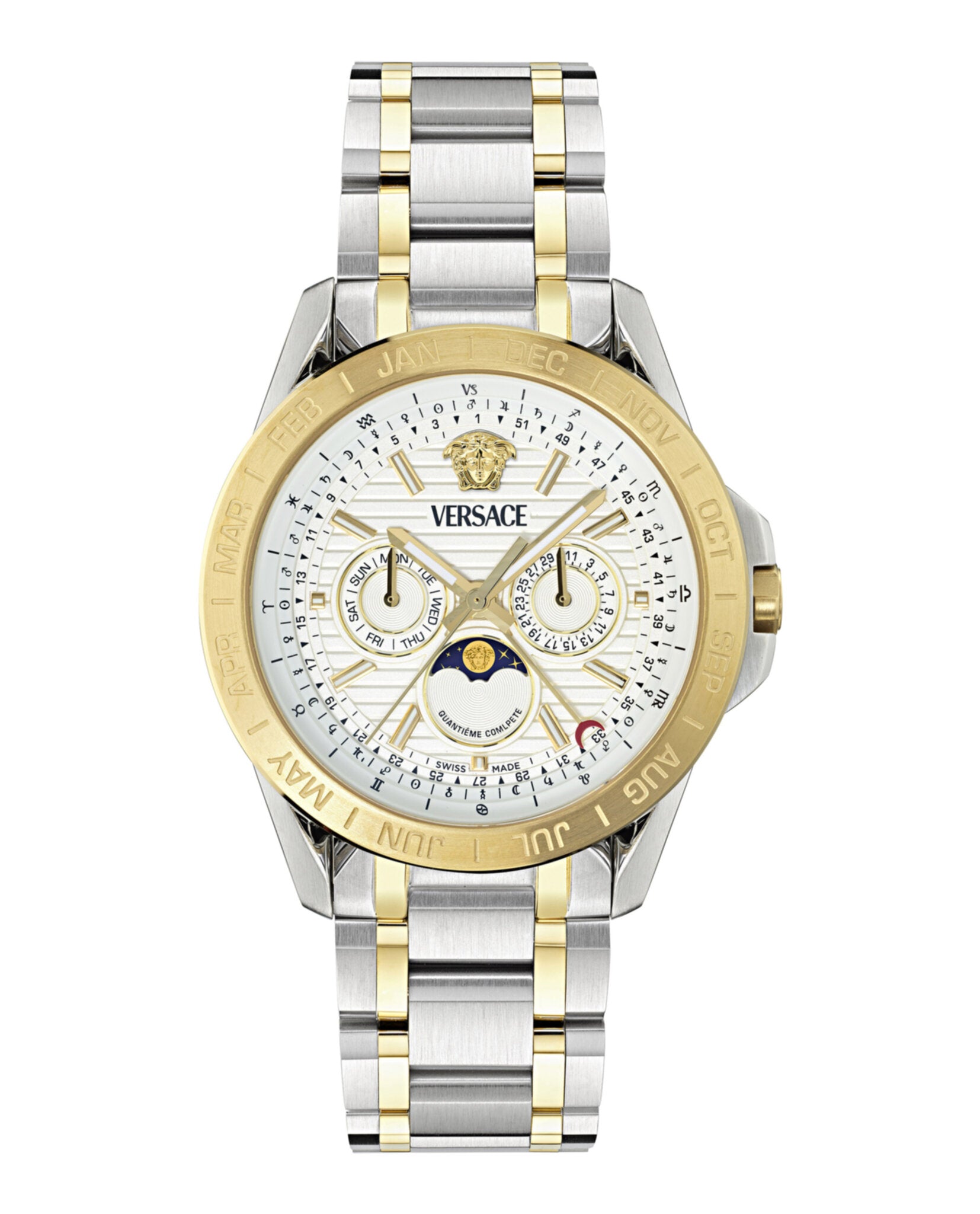 Versace Versace Mens   43mm Bracelet Fashion Watch