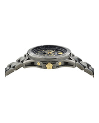 Versace Mens Gun 43mm Bracelet Fashion Watch