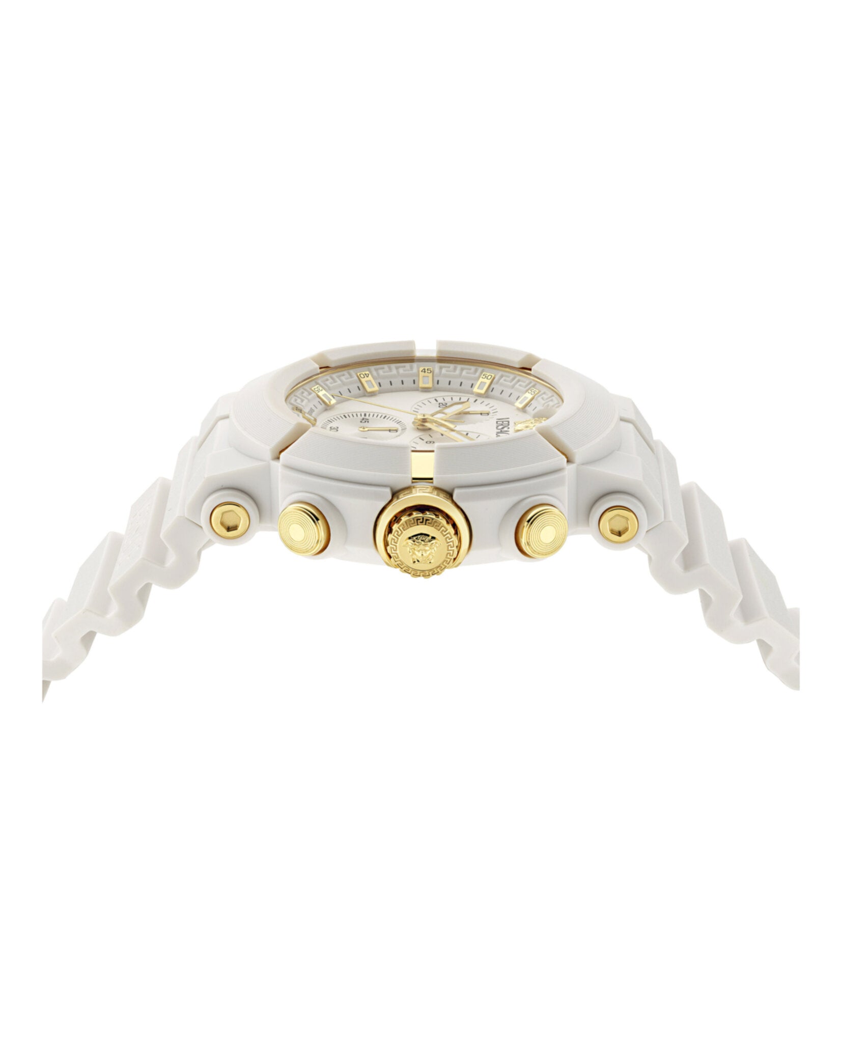Versace Versace Mens   45mm Strap Fashion Watch