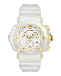Versace Versace Mens   45mm Strap Fashion Watch