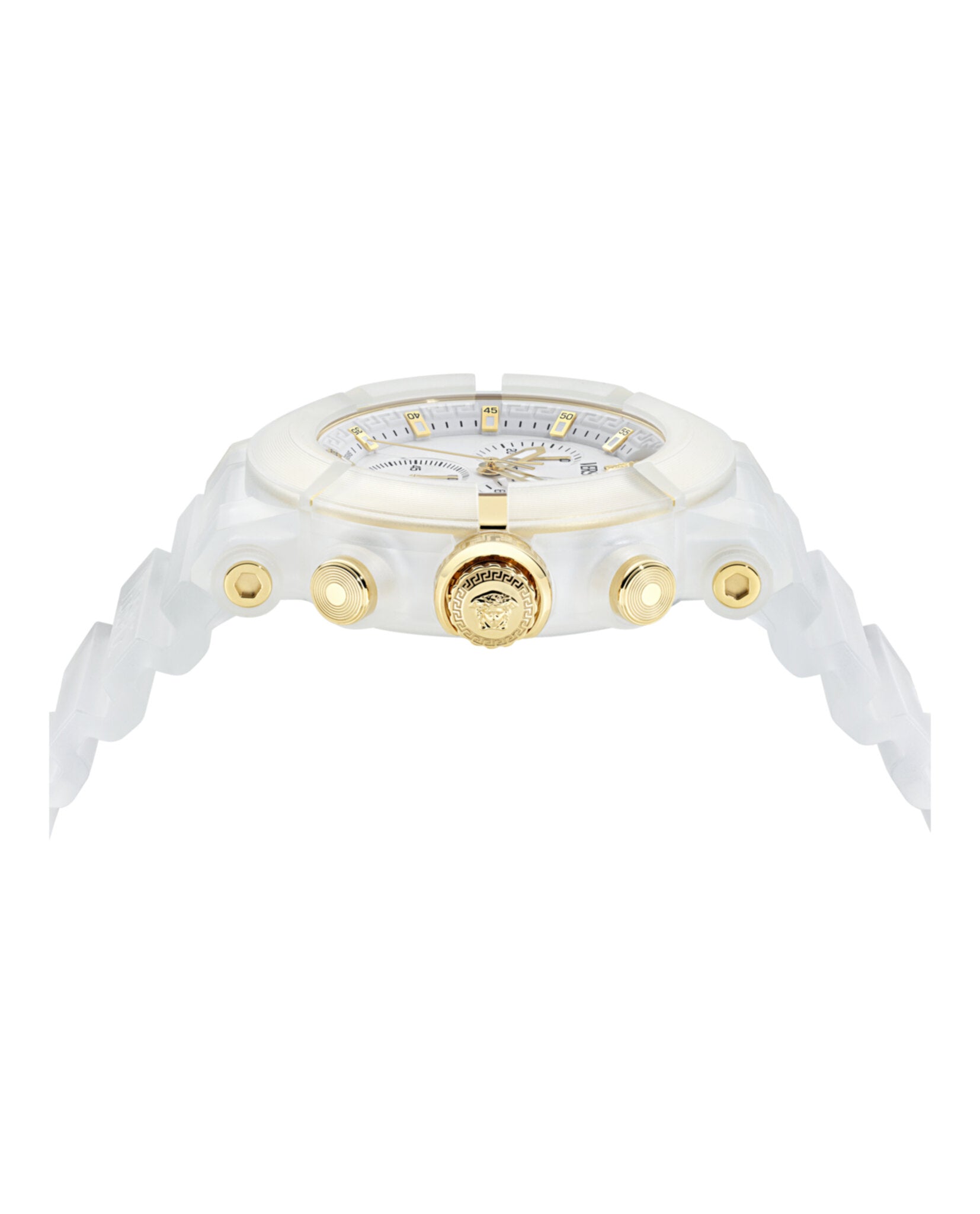 Versace Versace Mens   45mm Strap Fashion Watch