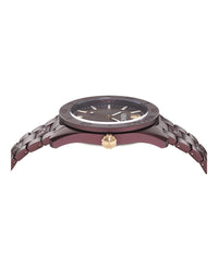Versace Mens 42mm Bracelet Fashion Watch