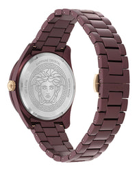 Versace Mens 42mm Bracelet Fashion Watch