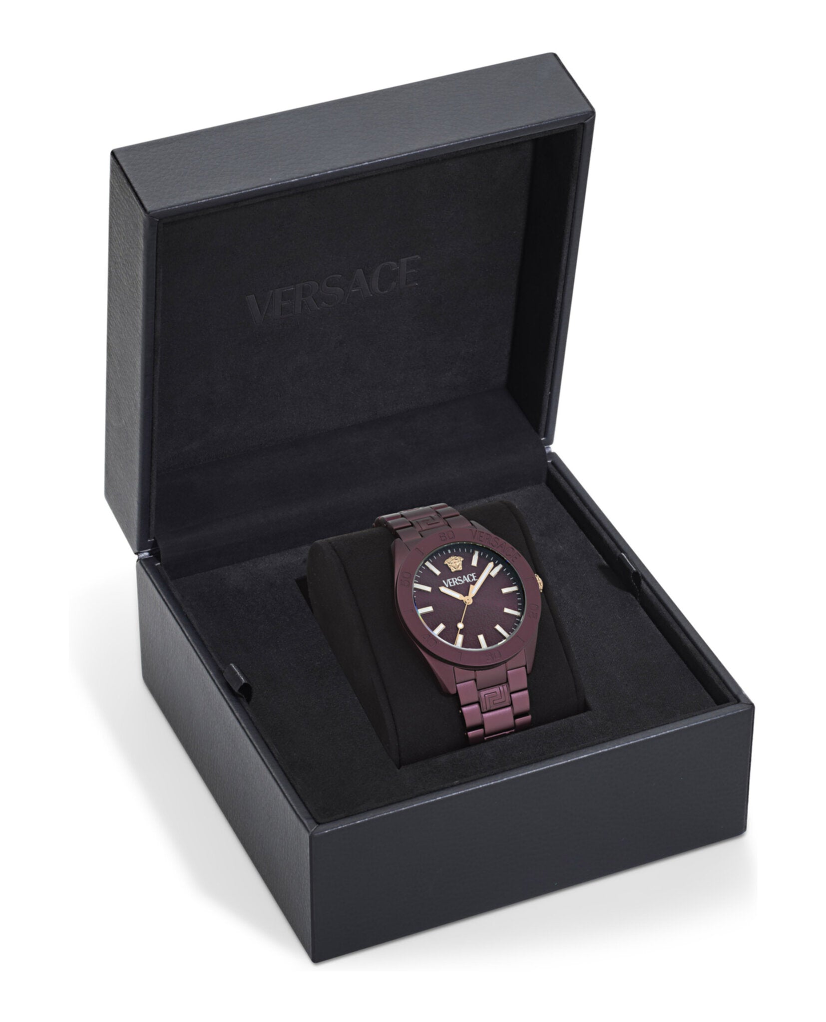 Versace Mens 42mm Bracelet Fashion Watch