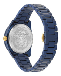 Versace Mens 42mm Bracelet Fashion Watch