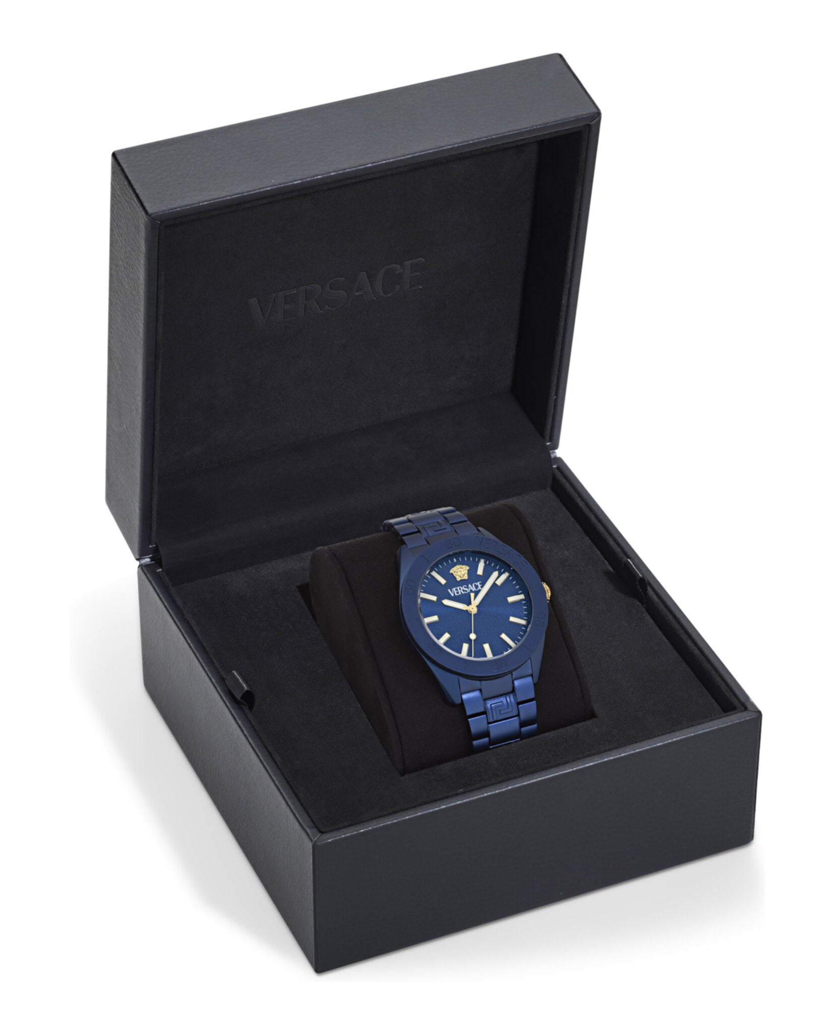Versace Mens 42mm Bracelet Fashion Watch
