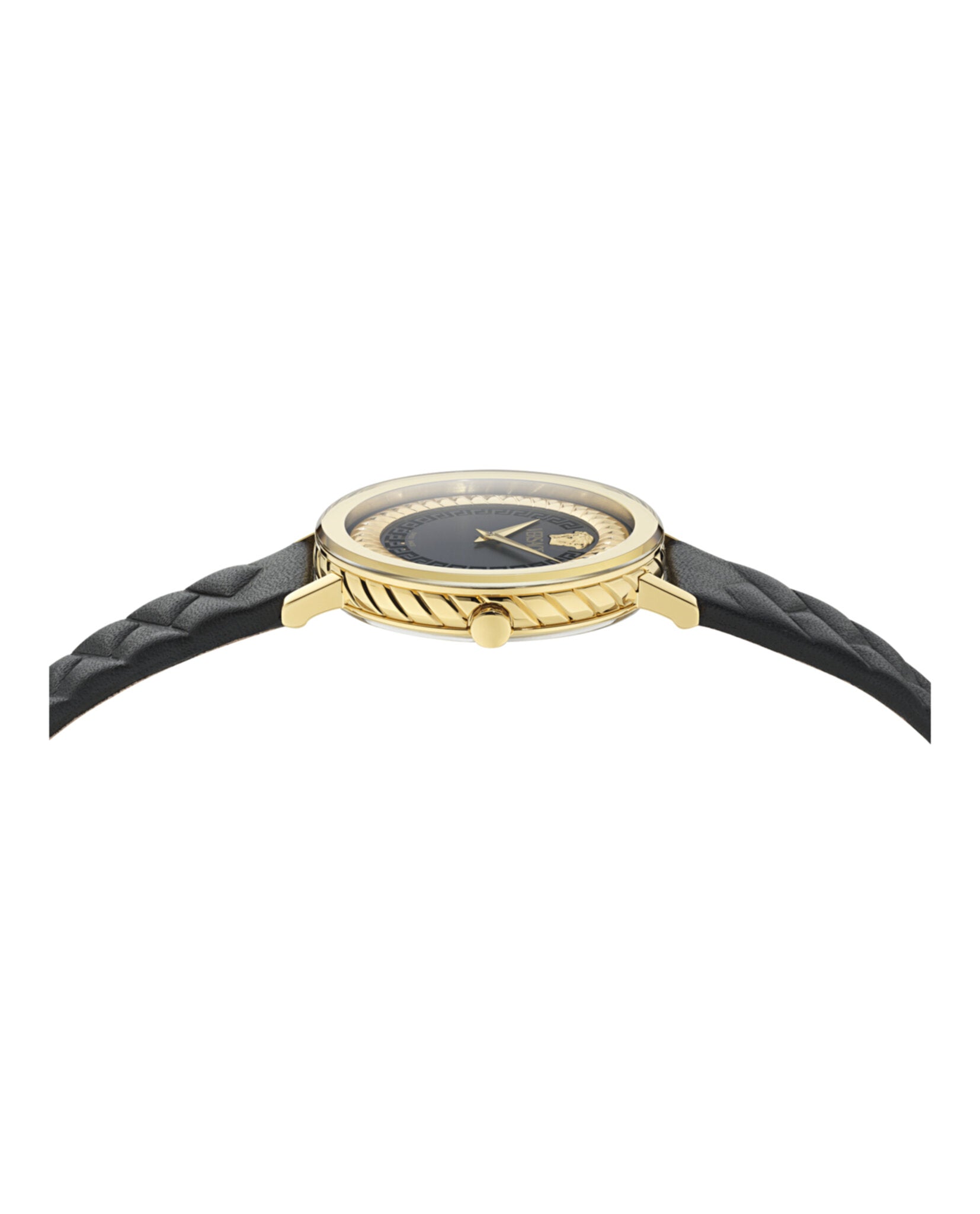 Versace Versace Womens  Gold 35mm Strap Fashion Watch