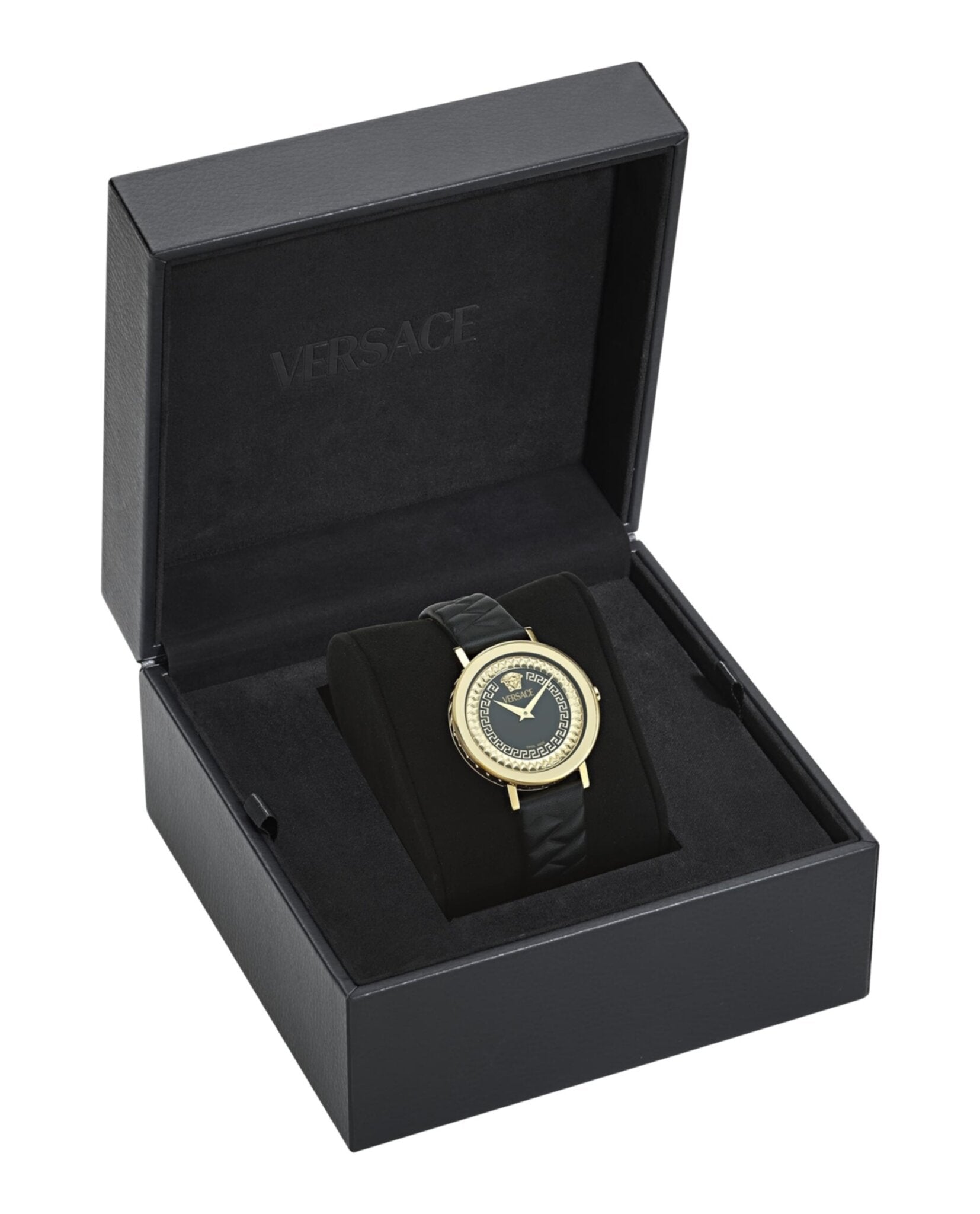 Versace Versace Womens  Gold 35mm Strap Fashion Watch