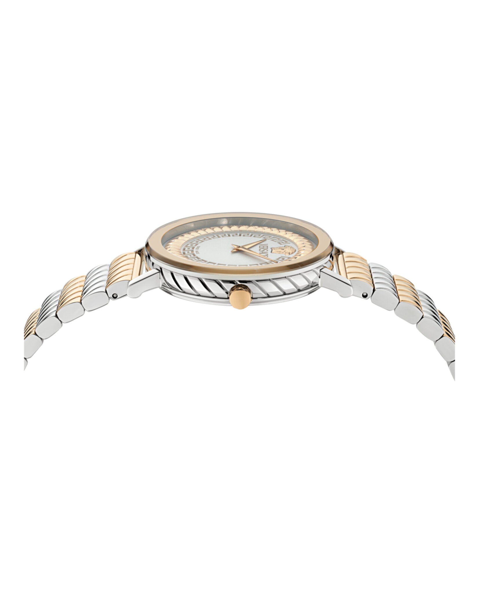 Versace Versace Womens  Two Tone 35mm Bracelet Fashion Watch