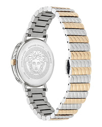 Versace Versace Womens  Two Tone 35mm Bracelet Fashion Watch
