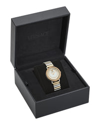 Versace Versace Womens  Two Tone 35mm Bracelet Fashion Watch