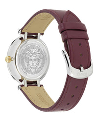 Versace Versace Womens  Two Tone 34mm Strap Fashion Watch