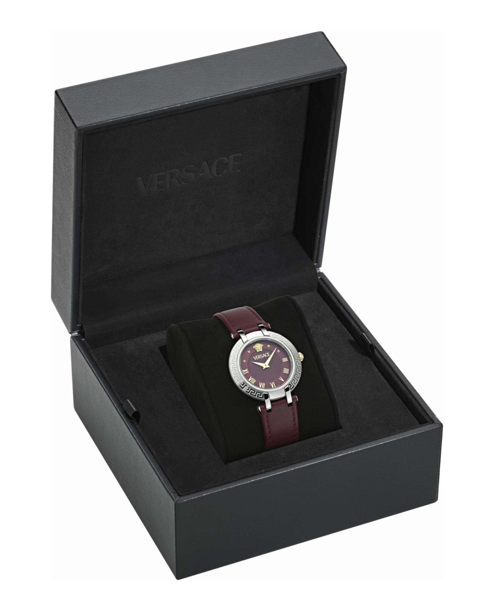Versace Versace Womens  Two Tone 34mm Strap Fashion Watch