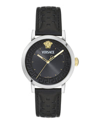 Versace Versace Mens  Stainless Steel 40mm Strap Fashion Watch