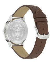 Versace Versace Mens  Stainless Steel 40mm Strap Fashion Watch