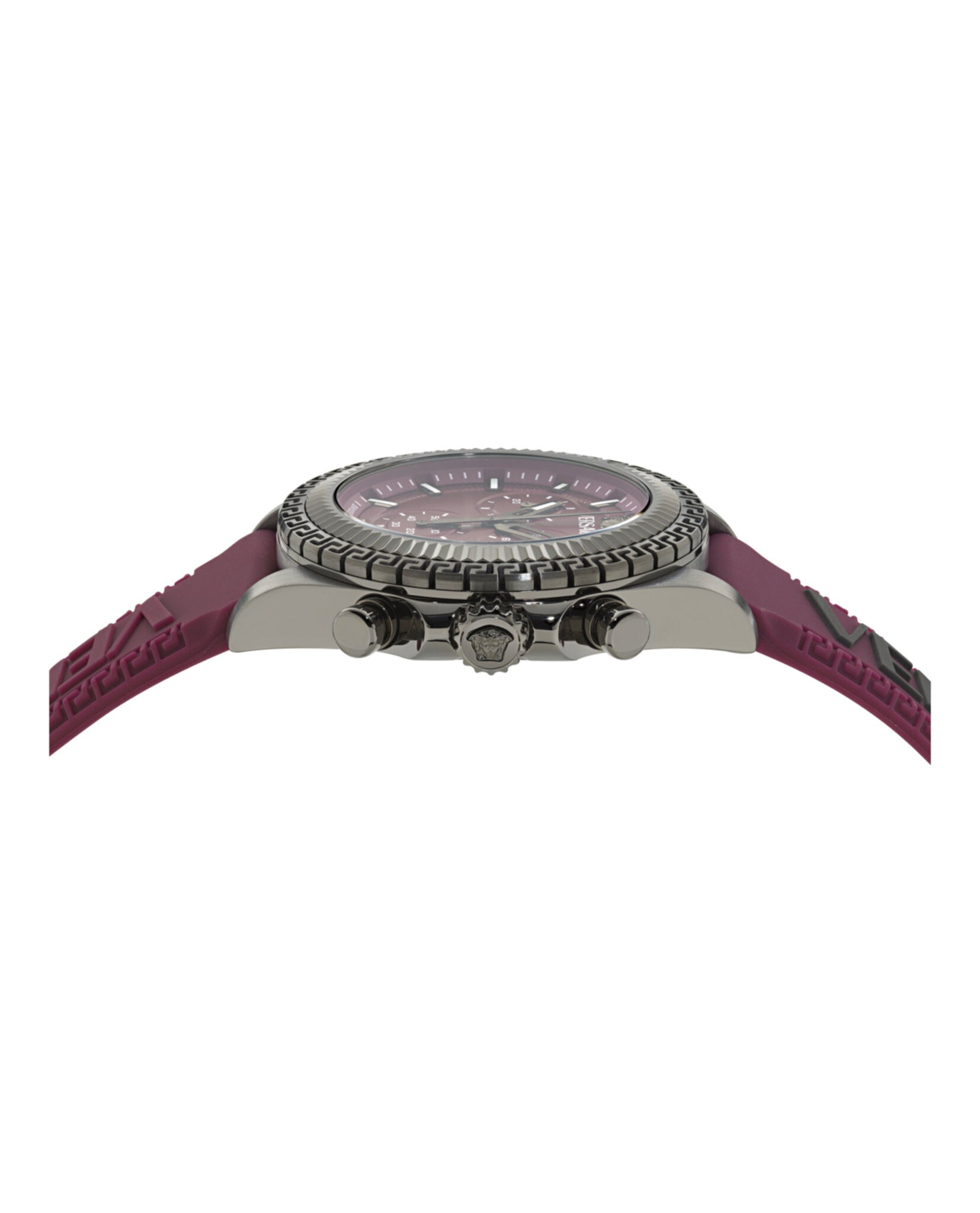 Versace Versace Mens  Stainless Steel 43mm Strap Fashion Watch