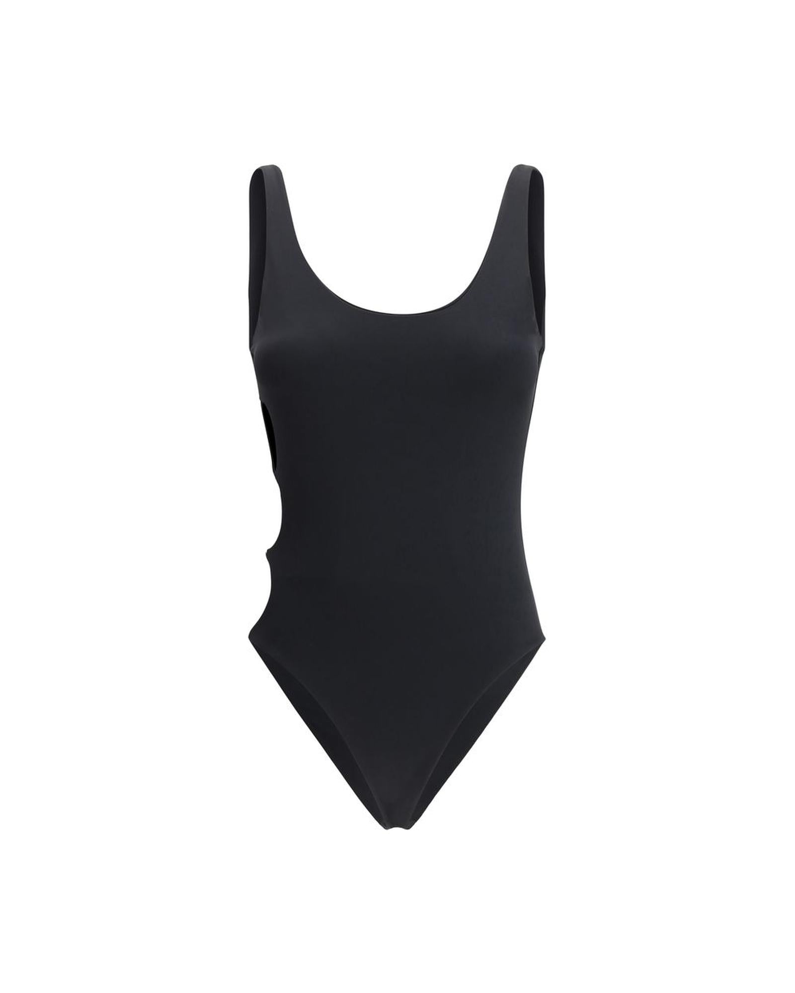 Versace Cutout One-Piece Swimsuit Women Black Swimwear