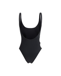 Versace Cutout One-Piece Swimsuit Women Black Swimwear
