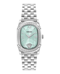 Versace Womens Stainless Steel 29mm Bracelet Fashion Watch