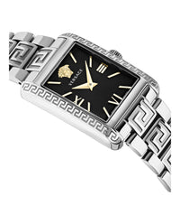 Versace Womens Tonneau 33mm Bracelet Fashion Watch
