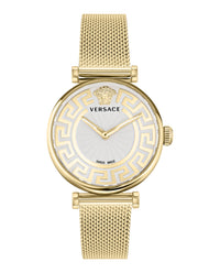 Versace Versace Womens  Gold 35mm Bracelet Fashion Watch